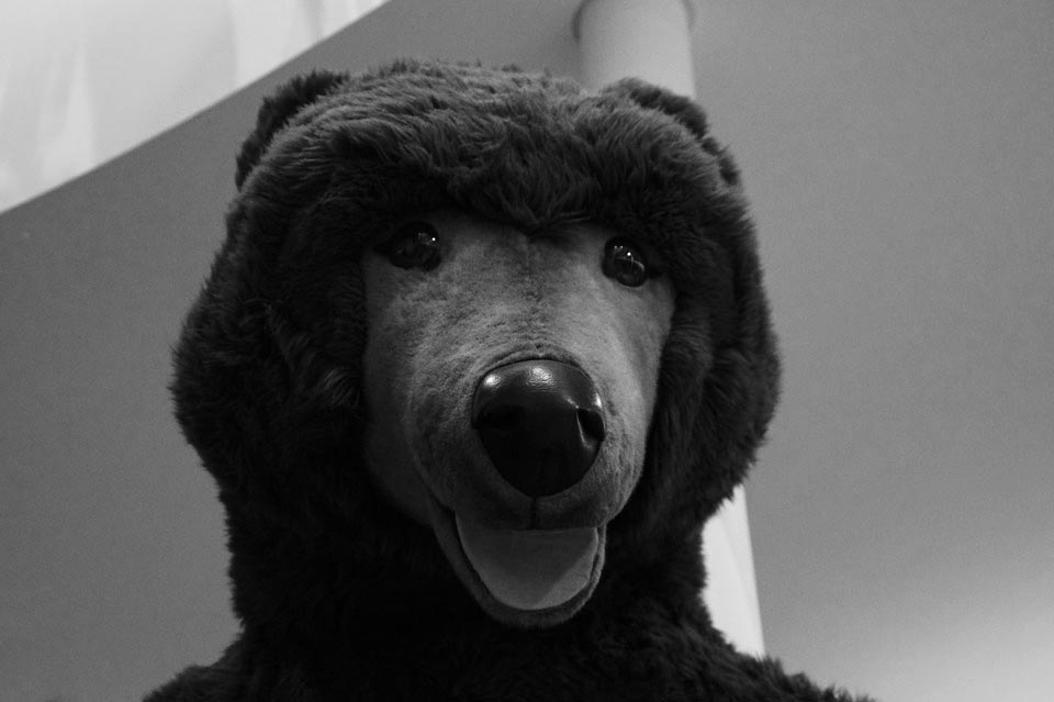 Image of art with hand cuffs.