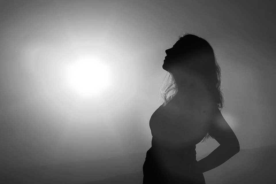 Image of art with hand cuffs.