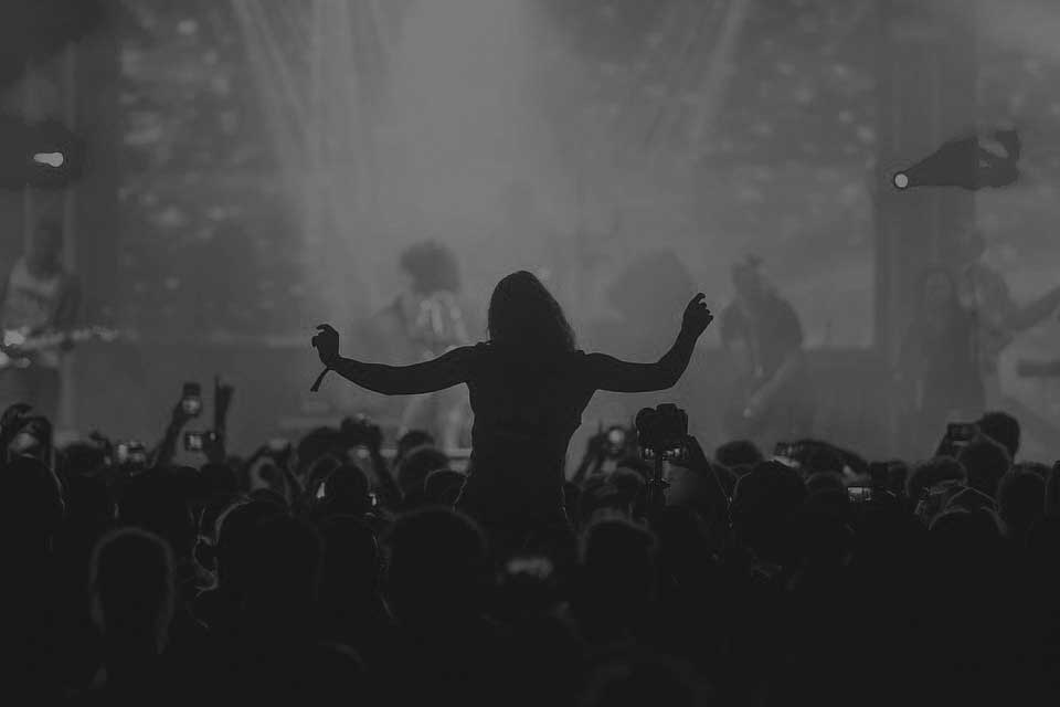 Image of art with hand cuffs.